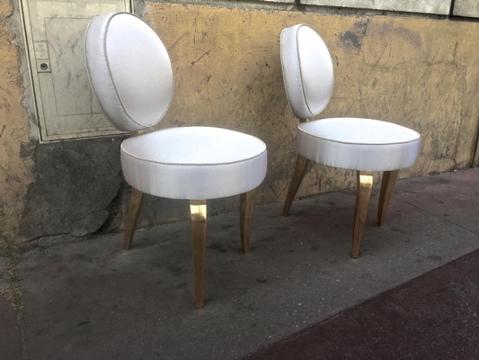Andre Arbus Pair of Charming Lady Room Chairs