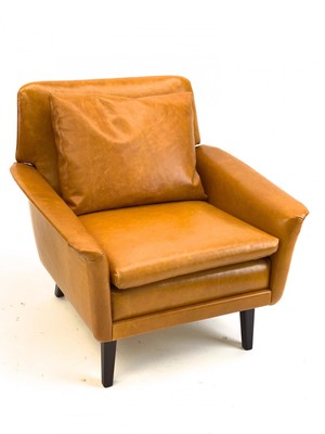 Folke Ohlsson for Fritz Hansen Comfortable Pair of Lounge Chairs