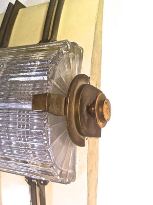 Genêt & Michon Pair Wall Sconces