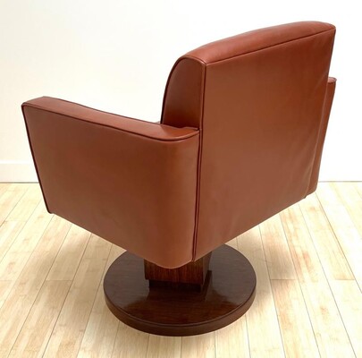 Jacques Adnet awesome swivel captain office chair