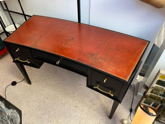 Jacques Adnet neo classical chicest documented desk