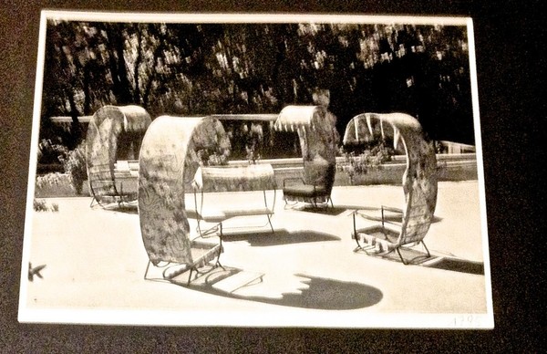 Jean Royere genuine shah of iran model sunchair