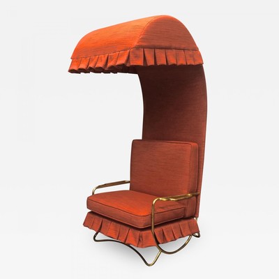 Jean Royere genuine shah of iran model sunchair
