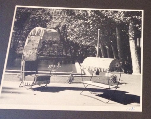 Jean Royere genuine shah of iran model sunchair