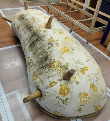 Jean Royere rarest documented genuine big couch model 