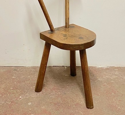 Jean Touret for ateliers de Marolles attributed Brutalist chair