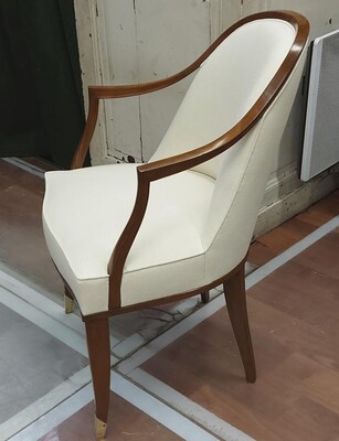 Maison Dominique rare set of 4 dinning or playing card chairs