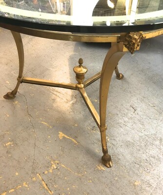Maison Jansen spectacular gold bronze central or dinning table