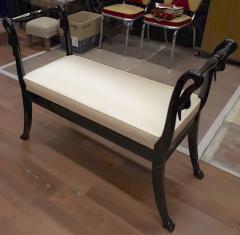 Maison Jansen Swan Shaped Side Long Bench 