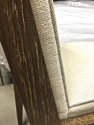 Marc Duplantier Set Six Oak Dining Chairs